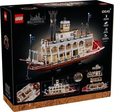 LEGO Ideas Речной теплоход 4090 деталей (21356) &ndash; фото товара LEGO из категории LEGO Ideas. Оригинал, доставка по Украине