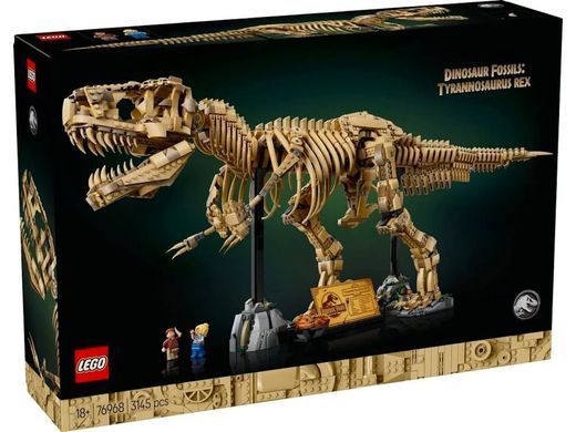 LEGO Jurassic World 76968 Скам'янілості динозаврів: тиранозавр | ЛЕГО 76968 Динозаври
