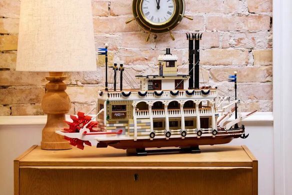 LEGO Ideas Речной теплоход 4090 деталей (21356) &ndash; фото товара LEGO из категории LEGO Ideas. Оригинал, доставка по Украине