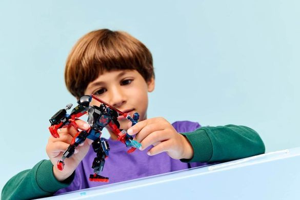 LEGO 76337 Marvel Miles Morales Mech vs. Spider-Man 2099