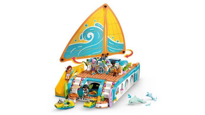 LEGO Friends Приключения на туристической лодке (42664) &ndash; фото товара LEGO из категории LEGO Friends. Оригинал, доставка по Украине