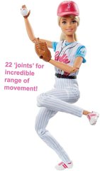 Кукла Барби Barbie Made to Move Спортсменка Бейсболистка FRL98