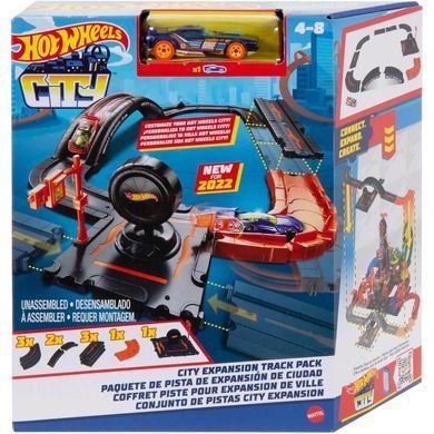 Ігровий набір Hot Wheels Транспортні шляхи для міста (HDN95) &ndash; фото товару Hot Wheels з категорії Треки і набори Хот Вілс - Hot Wheels. Оригінал, доставка по Україні