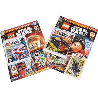 Набір журналів LEGO Star Wars "Набір суперсил" XL-Blindbag &mdash; 2 журнали + 2 LEGO Extras (11680453) &ndash; фото товару LEGO з категорії Журнали LEGO. Оригінал, доставка по Україні