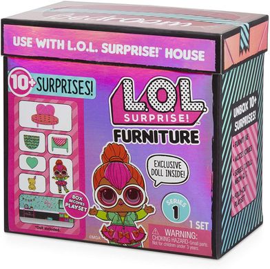 Мебель для куклы ЛОЛ Сюрприз Леди Неон - LOL Surprise Furniture Neon Q.T. 561743 купити