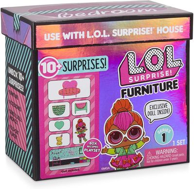 Мебель для куклы ЛОЛ Сюрприз Леди Неон - LOL Surprise Furniture Neon Q.T. 561743 купить