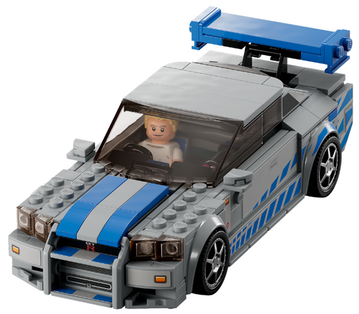 Конструктор Lego Speed Champions Подвійний форсаж Nissan Skyline GT-R (R34) 319 деталей (76917) купити