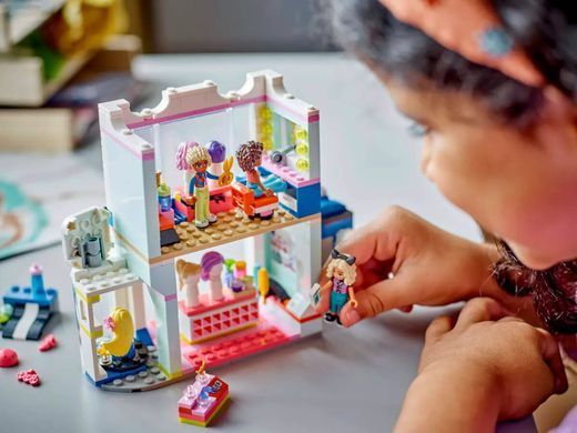 LEGO Friends Перукарня та магазин аксесуарів 347 деталей (42662) &ndash; фото товару LEGO з категорії LEGO Friends. Оригінал, доставка по Україні