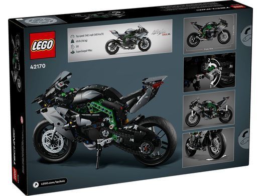 LEGO Technic 42170 Мотоцикл Kawasaki Ninja H2R | ЛЕГО 42170 Технік