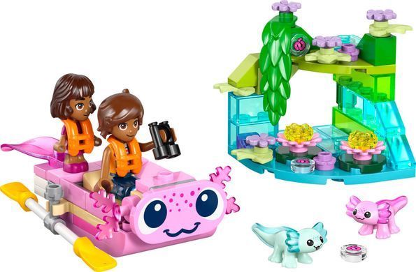 LEGO Friends Пригодницький човен &laquo;Аксолотль&raquo; (42681) &ndash; фото товара LEGO из категории LEGO Friends. Оригинал, доставка по Украине
