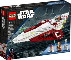 Конструктор Lego Star Wars Звездный истребитель джедаев Оби-Вана Кеноби 282 детали (75333)