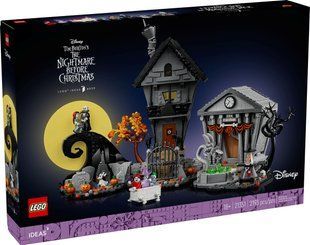 LEGO Ideas Кошмар перед Рождеством от Тима Бёртона и студии Disney 2193 детали (21351) &ndash; фото товара LEGO из категории LEGO Ideas. Оригинал, доставка по Украине