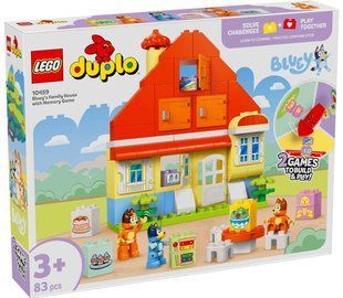 LEGO 10459 DUPLO Bluey Родинний дім Блуї із грою на запамʼятовування