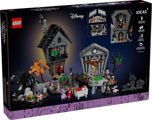 LEGO Ideas Кошмар перед Рождеством от Тима Бёртона и студии Disney 2193 детали (21351) &ndash; фото товара LEGO из категории LEGO Ideas. Оригинал, доставка по Украине