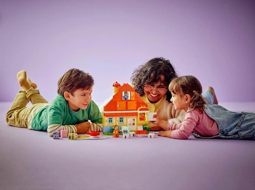 LEGO DUPLO Bluey Семейный дом Блуи с игрой на запоминание (14059) &ndash; фото товара LEGO из категории LEGO DUPLO. Оригинал, доставка по Украине