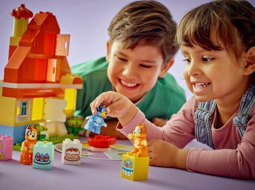 LEGO DUPLO Bluey Семейный дом Блуи с игрой на запоминание (14059) &ndash; фото товара LEGO из категории LEGO DUPLO. Оригинал, доставка по Украине