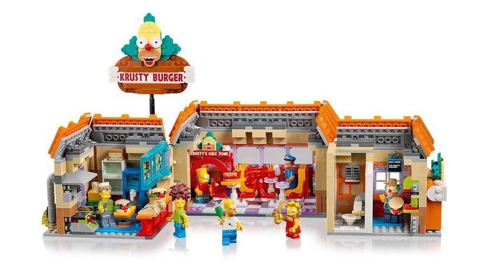LEGO ICONS The Simpsons: Krusty Бургер 1632 деталей (10352) &ndash; фото товара LEGO из категории LEGO Icons. Оригинал, доставка по Украине