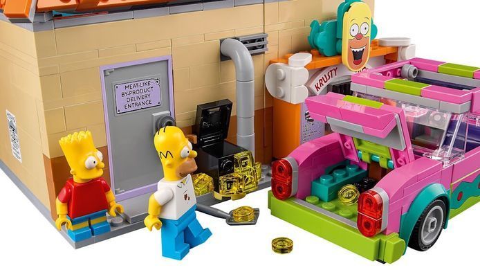 LEGO ICONS The Simpsons: Krusty Бургер 1632 деталей (10352) &ndash; фото товара LEGO из категории LEGO Icons. Оригинал, доставка по Украине