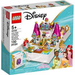 Конструктор LEGO Disney Princess Книга Ариэль, Белль, Золушки и Тианы 130 деталей (43193)