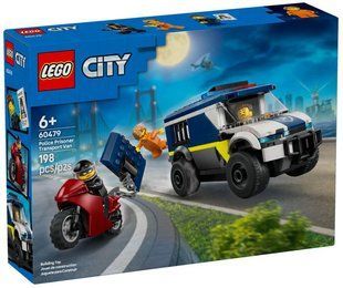 LEGO City Поліцейський фургон для перевезення в'язнів 198 деталей (60479) &ndash; фото товару LEGO з категорії LEGO City. Оригінал, доставка по Україні