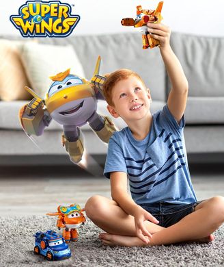 Ігрова фігурка-трансформер Super Wings Transforming Золотий Хлопчик (EU750231) купити