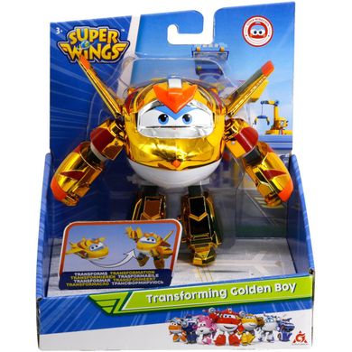 Игровая фигурка-трансформер Super Wings Transforming Золотой Мальчик (EU750231) купить