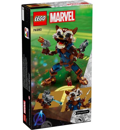 Конструктор LEGO Marvel Ракета й малюк Ґрут 566 деталей (76282) купити