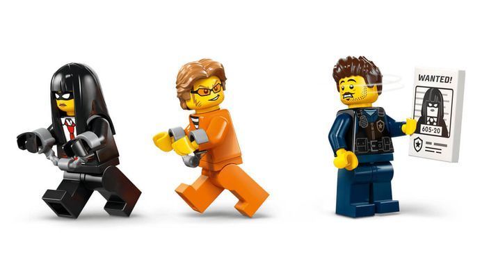 LEGO City Полицейский фургон для перевозки заключенных 198 деталей (60479) &ndash; фото товара LEGO из категории LEGO City. Оригинал, доставка по Украине