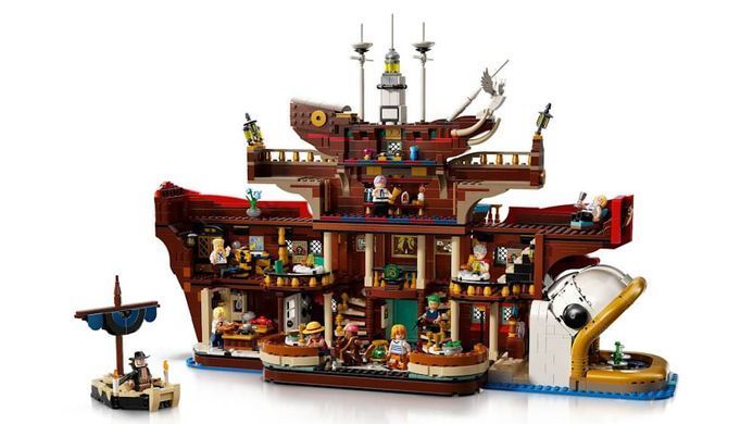 LEGO ONE PIECE Плавучий ресторан &laquo;Бараті&raquo; 3402 деталі (75640) &ndash; фото товару LEGO з категорії LEGO One Piece. Оригінал, доставка по Україні