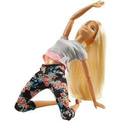 Кукла Барби Barbie Made to Move Йога Двигайся как Я Блондинка FTG81