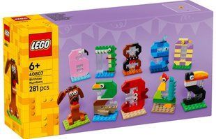 LEGO 40807 Seasonal Цифри на день народження
