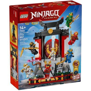 LEGO NINJAGO Модель персонажів ніндзя. 15-та річниця 447 деталей (71866) &ndash; фото товару LEGO з категорії LEGO NINJAGO. Оригінал, доставка по Україні
