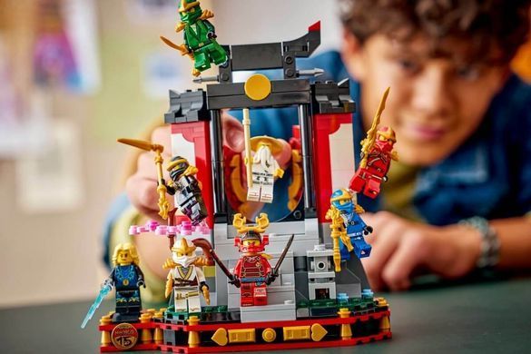 LEGO NINJAGO Модель персонажів ніндзя. 15-та річниця 447 деталей (71866) &ndash; фото товару LEGO з категорії LEGO NINJAGO. Оригінал, доставка по Україні