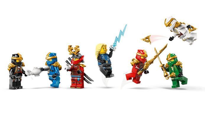 LEGO NINJAGO Модель персонажів ніндзя. 15-та річниця 447 деталей (71866) &ndash; фото товару LEGO з категорії LEGO NINJAGO. Оригінал, доставка по Україні