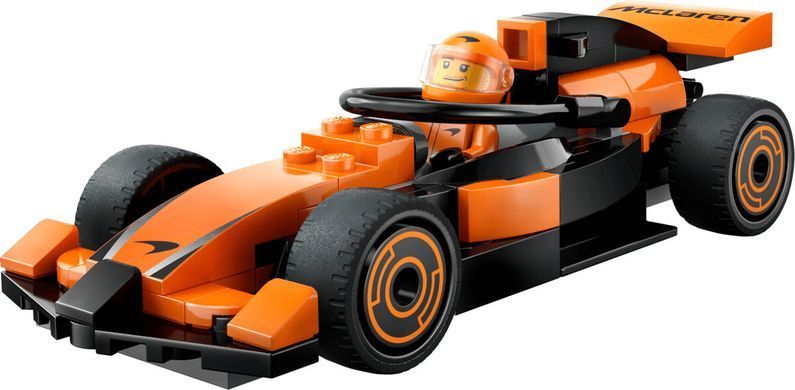 LEGO City Пилот F1&reg; с автомобилем для гонки команды McLaren (60442) &ndash; фото товара LEGO из категории LEGO City. Оригинал, доставка по Украине