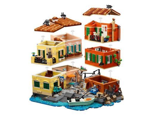 LEGO Ideas Итальянская Ривьера 3251 деталей (21359) &ndash; фото товара LEGO из категории LEGO Ideas. Оригинал, доставка по Украине