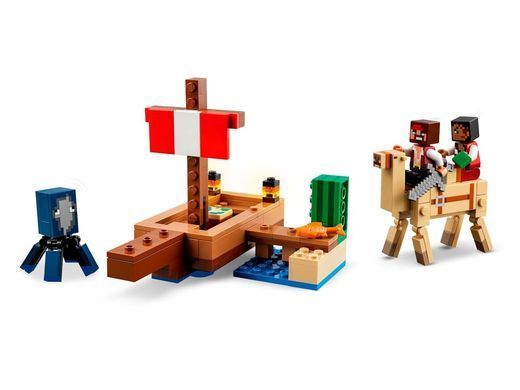 LEGO Minecraft Подорож на піратському кораблі 166 деталей (21259) &ndash; фото товару LEGO з категорії LEGO Minecraft. Оригінал, доставка по Україні