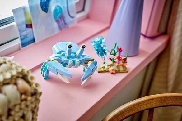 LEGO Creator Морские животные: красивые дельфины 542 детали (31385) &ndash; фото товара LEGO из категории LEGO Creator 3-in-1. Оригинал, доставка по Украине