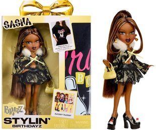Лялька Братц Саша зі стильною футболкою &mdash; Bratz Stylin&rsquo; Birthdayz Sasha (596042) &ndash; фото товару Bratz з категорії Ляльки Bratz. Оригінал, доставка по Україні