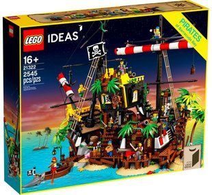 LEGO 21322 Ideas Пірати Затоки Барракуди