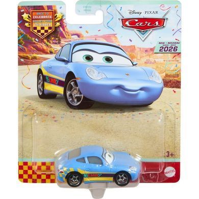 Металева Машинка Тачки Саллі CARS Sally (DXV29/JJW79) &ndash; фото товару Cars з категорії Машинки Тачки - Cars. Оригінал, доставка по Україні