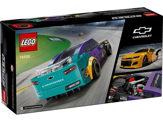 LEGO Speed Champions NASCAR Next Gen Chevrolet Camaro ZL1 329 деталей (76935) купить