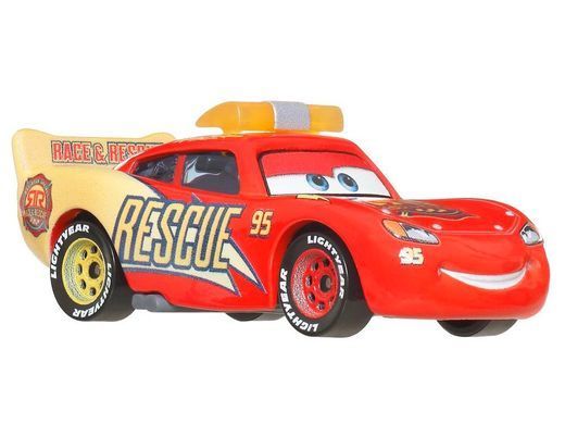 Металева Машинка Тачки Блискавка Маквін - CARS Race & Rescue Lightning McQueen (DXV29/JDG59) &ndash; фото товару Cars з категорії Машинки Тачки - Cars. Оригінал, доставка по Україні