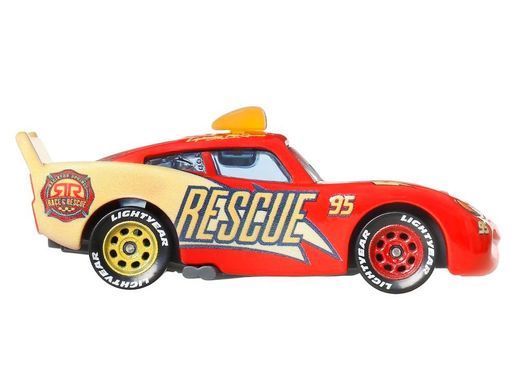 Металева Машинка Тачки Блискавка Маквін - CARS Race & Rescue Lightning McQueen (DXV29/JDG59) &ndash; фото товару Cars з категорії Машинки Тачки - Cars. Оригінал, доставка по Україні