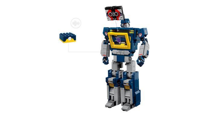 LEGO Icons Transformers: Саундвейв (10358) &ndash; фото товару LEGO з категорії LEGO Icons. Оригінал, доставка по Україні