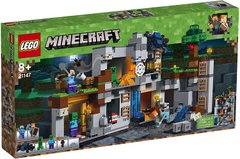 Конструктор LEGO Minecraft Приключения в шахтах 644 деталь (21147)