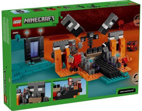 LEGO Minecraft Битва за Візер 494 деталі (21590) &ndash; фото товару LEGO з категорії LEGO Minecraft. Оригінал, доставка по Україні