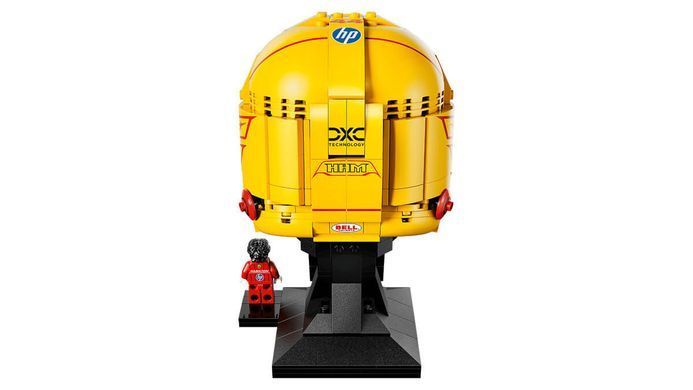 LEGO Editions Formula 1 Шолом Льюїса Гамільтона з команди Scuderia Ferrari HP (43022) &ndash; фото товару LEGO з категорії LEGO Editions. Оригінал, доставка по Україні
