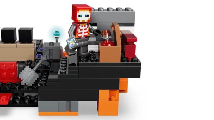 LEGO Minecraft Битва за Візер 494 деталі (21590) &ndash; фото товару LEGO з категорії LEGO Minecraft. Оригінал, доставка по Україні
