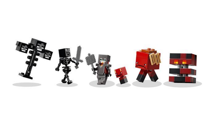 LEGO Minecraft Битва за Візер 494 деталі (21590) &ndash; фото товару LEGO з категорії LEGO Minecraft. Оригінал, доставка по Україні
